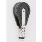 Mastfussblock 14mm Gl 1r Kst.
